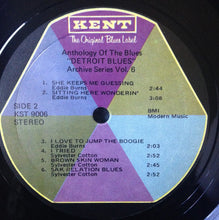 Load image into Gallery viewer, Various : Detroit Blues (LP, Comp, Gat)
