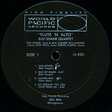 Load image into Gallery viewer, Bud Shank Quartet : Flute N' Alto (LP, Comp, Mono)
