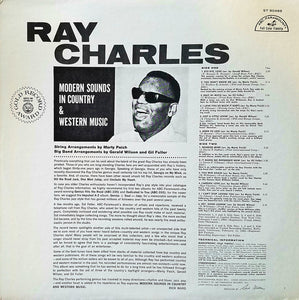 Ray Charles : Modern Sounds In Country And Western Music (LP, Album, Club, RE, Cap)