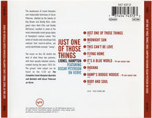 Laden Sie das Bild in den Galerie-Viewer, Lionel Hampton Featuring Oscar Peterson : Just One Of Those Things (CD, Comp)
