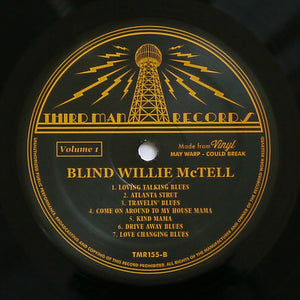 Blind Willie McTell : Complete Recorded Works In Chronological Order October 18, 1927 To November 29, 1929 (Volume 1) (LP, Comp)