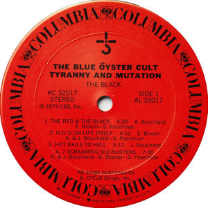 The Blue Öyster Cult* : Tyranny And Mutation (LP, Album, San)