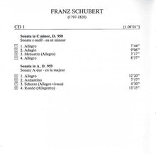 Load image into Gallery viewer, Schubert* – Alfred Brendel : The Last Three Piano Sonatas D. 958 · 959 · 960 | Three Piano Pieces D. 946 (2xCD, Comp, RM)
