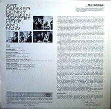 Load image into Gallery viewer, Art Farmer-Benny Golson Jazztet* : Here And Now (LP, Album, Mono, Promo)
