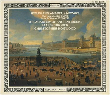 Wolfgang Amadeus Mozart – The Academy Of Ancient Music, Jaap Schröder, Christopher Hogwood : The Symphonies Vol. VI · Paris & Vienna 1778–1788 (3xCD, Comp, RE + Box)