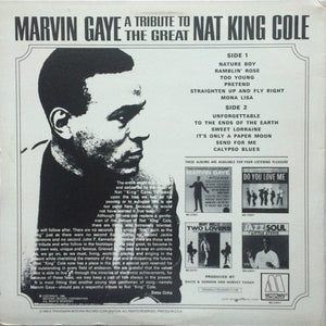 Marvin Gaye : A Tribute To The Great Nat King Cole (LP, Album, RE)