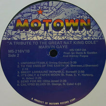 Load image into Gallery viewer, Marvin Gaye : A Tribute To The Great Nat King Cole (LP, Album, RE)
