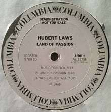 Laden Sie das Bild in den Galerie-Viewer, Hubert Laws : Land Of Passion (LP, Album, Promo)
