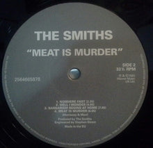 Charger l&#39;image dans la galerie, The Smiths : Meat Is Murder (LP, Album, RE, RM)
