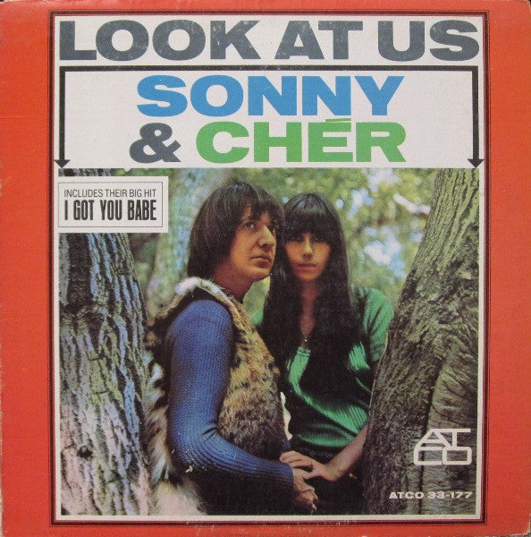 Sonny & Cher : Look At Us (LP, Album, Mono)