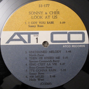 Sonny & Cher : Look At Us (LP, Album, Mono)