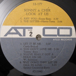 Sonny & Cher : Look At Us (LP, Album, Mono)