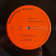 Load image into Gallery viewer, Chet Baker Trio : Daybreak (LP, Album)

