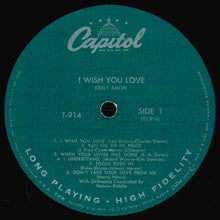 Laden Sie das Bild in den Galerie-Viewer, Keely Smith : I Wish You Love (LP, Album, Mono, Scr)
