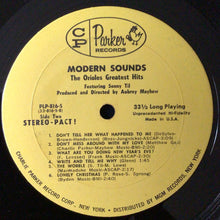 Laden Sie das Bild in den Galerie-Viewer, The Orioles : Modern Sounds Of The Orioles Greatest Hits (LP)
