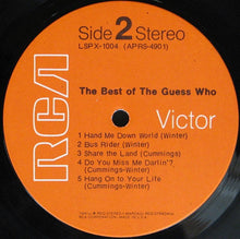Laden Sie das Bild in den Galerie-Viewer, The Guess Who : The Best Of The Guess Who (LP, Comp, Ind)
