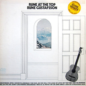 Rune Gustafsson : Rune At The Top (LP, Mono, Promo)