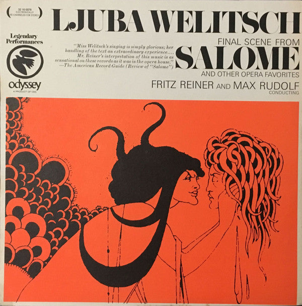 Ljuba Welitsch, Fritz Reiner, Max Rudolf : Final Scene From Salome And Other Opera Favorites (LP, Comp)