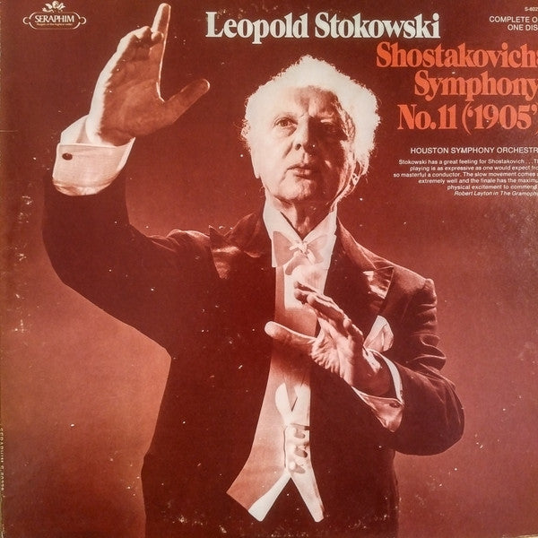 Shostakovich*, Leopold Stokowski Conducting The Houston Symphony Orchestra* : Symphony No. 11 (