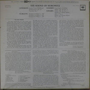 Horowitz*, Scarlatti*, Schubert*, Schumann*, Scriabin* : The Sound Of Horowitz (LP, Album)