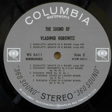 Load image into Gallery viewer, Horowitz*, Scarlatti*, Schubert*, Schumann*, Scriabin* : The Sound Of Horowitz (LP, Album)
