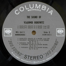 Charger l&#39;image dans la galerie, Horowitz*, Scarlatti*, Schubert*, Schumann*, Scriabin* : The Sound Of Horowitz (LP, Album)
