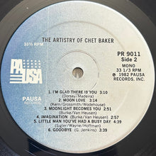 Laden Sie das Bild in den Galerie-Viewer, Chet Baker : The Trumpet Artistry Of Chet Baker (LP, Album, Mono)

