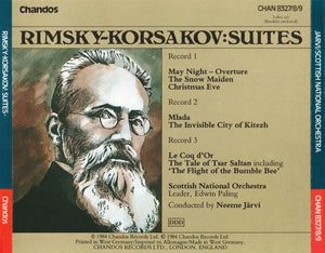 Rimsky-Korsakov*, Scottish National Orchestra* & Neeme Järvi : Suites (3xCD, Album)