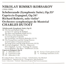 Load image into Gallery viewer, Rimsky-Korsakov*, Orchestre Symphonique De Montreal*, Charles Dutoit : Scheherazade - Capriccio Espagnol (CD, Album)
