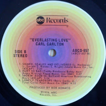 Laden Sie das Bild in den Galerie-Viewer, Carl Carlton : Everlasting Love (LP, Album, Pit)
