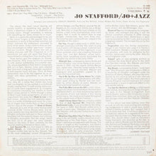 Laden Sie das Bild in den Galerie-Viewer, Jo Stafford : Jo + Jazz (LP, Album, Mono)
