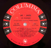 Laden Sie das Bild in den Galerie-Viewer, Jo Stafford : Jo + Jazz (LP, Album, Mono)
