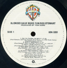 Charger l'image dans la galerie, Rod Stewart : Blondes Have More Fun (LP, Album, Jac)
