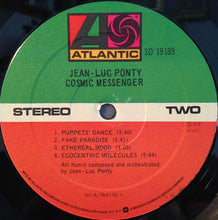 Load image into Gallery viewer, Jean-Luc Ponty : Cosmic Messenger (LP, Album, RI)
