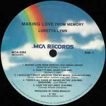 Load image into Gallery viewer, Loretta Lynn : Making Love From Memory (LP, Album)
