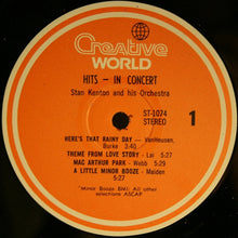 Load image into Gallery viewer, Stan Kenton And His Orchestra : Hits In Concert (LP, Comp)
