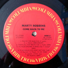 Laden Sie das Bild in den Galerie-Viewer, Marty Robbins : Come Back To Me (LP, Album, Ter)
