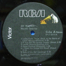 Load image into Gallery viewer, Waylon Jennings : Ol&#39; Waylon (LP, Album, Ind)

