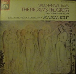 Vaughan Williams*, John Noble, London Philharmonic Orchestra, Sir Adrian Boult : The Pilgrim's Progress (2xLP, Album, RE, RM + Box, Album, RE, RM)