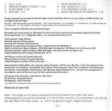 Load image into Gallery viewer, Donald Fagen : The Nightfly (CD, Album, Club)
