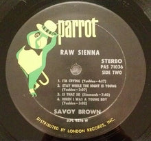 Load image into Gallery viewer, Savoy Brown : Raw Sienna (LP, Album, W -)
