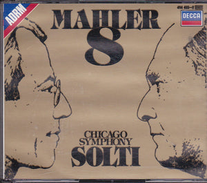 Mahler* - Chicago Symphony Orchestra, Solti* : Mahler 8 (2xCD, Album, RE)