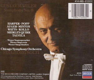 Mahler* - Chicago Symphony Orchestra, Solti* : Mahler 8 (2xCD, Album, RE)