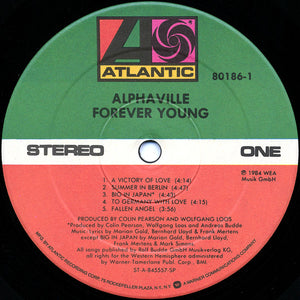 Alphaville : Forever Young (LP, Album, SRC)