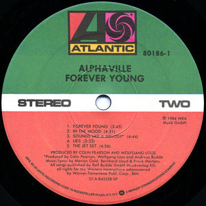 Alphaville : Forever Young (LP, Album, SRC)