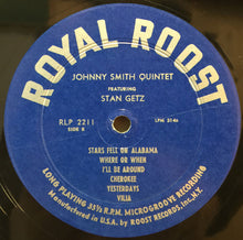 Load image into Gallery viewer, Johnny Smith Quintet Featuring Stan Getz : Moonlight In Vermont (LP, Album, Comp, Mono, RP)
