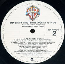 Charger l'image dans la galerie, The Doobie Brothers : Minute By Minute (LP, Album, LA )
