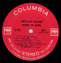 Laden Sie das Bild in den Galerie-Viewer, Phyllis Diller : Born To Sing (LP, Album)
