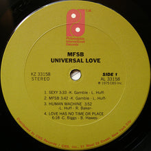 Load image into Gallery viewer, MFSB : Universal Love (LP, Album, Pit)
