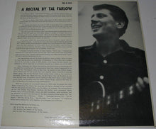 Laden Sie das Bild in den Galerie-Viewer, Tal Farlow : A Recital By Tal Farlow (LP, Album, Mono)
